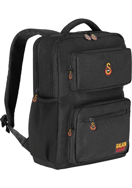 Çift Ön Cepli Siyah Sırt Çantası fiyatları