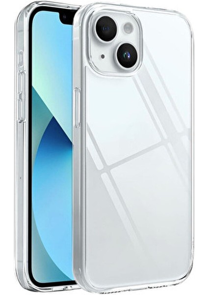 (Şeffaf Mika) iPhone 13 Uyumlu Sert Şeffaf Mika Sararmaz Ince Fit Toz Korumalı Kılıf fiyatları