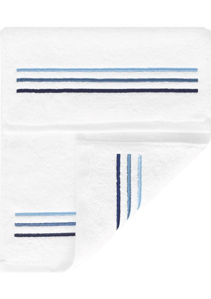 Trio Lacivert Pamuklu El Havlusu 30X50 cm