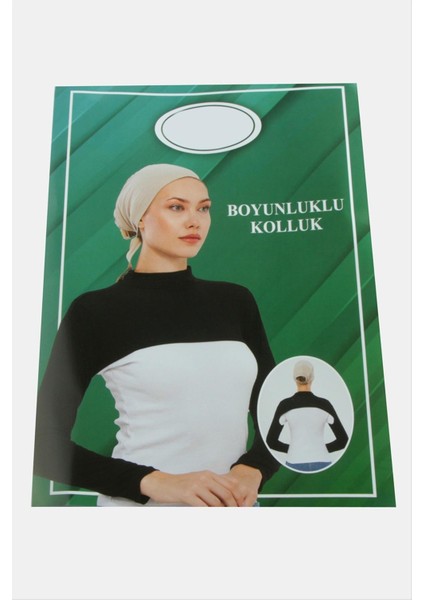 Allzey Boyunluk ve Kolluk-Siyah