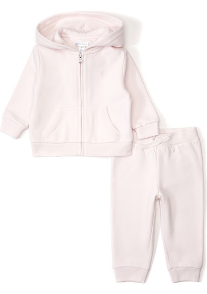 Pembe Kız Bebek 2li Set