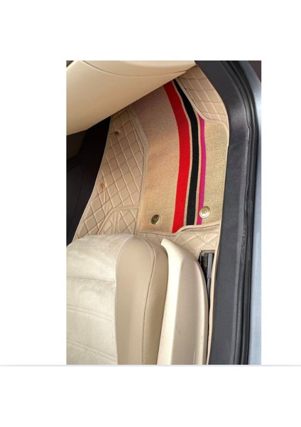 Volkswagen Jetta 2011-2019 Arası Aracına Özel 8d Çift Katmanlı Havuzlu Papspas Takımı (Bej Takım) fiyatları