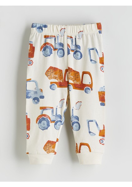 Yeni Sezon Bisiklet Yaka Erkek Bebek Pijama Takımı fırsatları