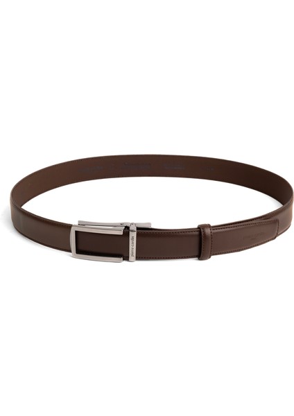 Kahve Deri Otomatik Tokalı Erkek Kemeri (En 3,5 Cm) PCOTM01K2T modelleri