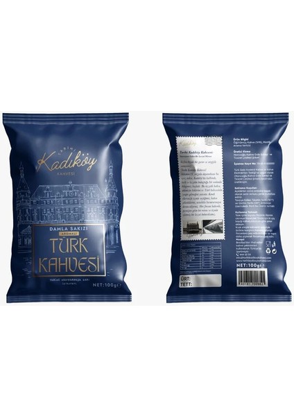 Damla Sakızlı Tarihi Kadıköy Kahvesi 100 Gram