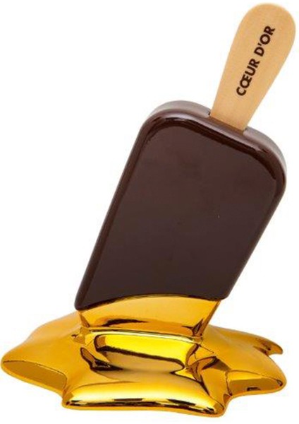 Kahverengi Dondurma Formlu Obje