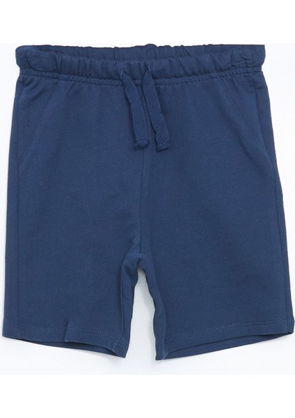 Yeni Sezon Beli Lastikli Basic Erkek Çocuk Şort