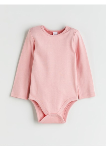 Yeni Sezon Baskılı Kız Uzun Kollu Bebek Çıtçıtlı Body 2'li fiyatları