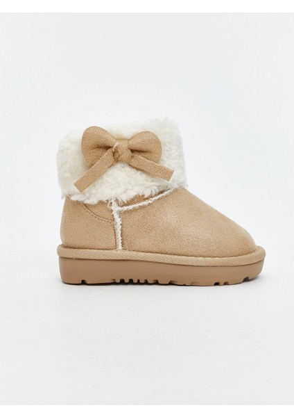 Yeni Sezon Süet Görünümlü Kız Bebek Bot fiyatları