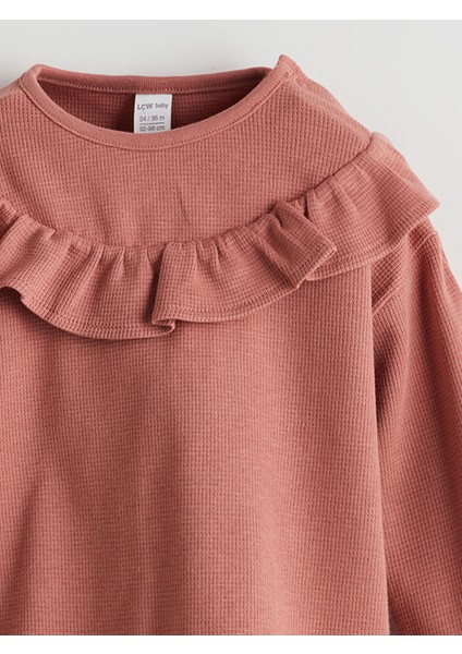 Yeni Sezon Fırfırlı Basic Kız Bebek Pijama Takım indirimleri