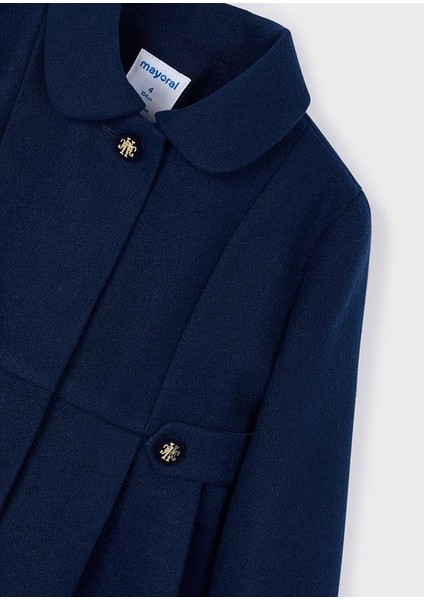 Kız Çocuk Kaşe Kaban 4440 4/10 Yaş modelleri