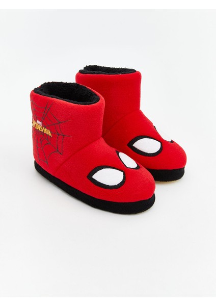 Yeni Sezon Spider-Man Nakışlı Erkek Bebek Ev Botu
