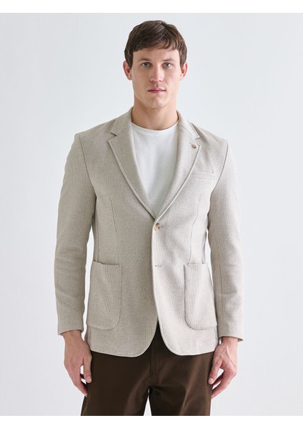Yeni Sezon Standart Kalıp Erkek Blazer Ceket