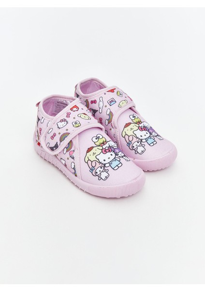 Yeni Sezon Hello Kitty Baskılı Kız Bebek Panduf