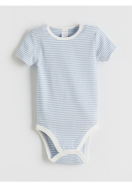 Yeni Sezon Bisiklet Yaka Erkek Bebek Çıtçıtlı Bodysuit 3'lü fırsatları