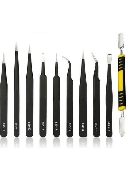 10 Parça Antistatik Elektronik Tamir Cımbız Seti Telefon Ekran Sökme Aparatı fırsatları