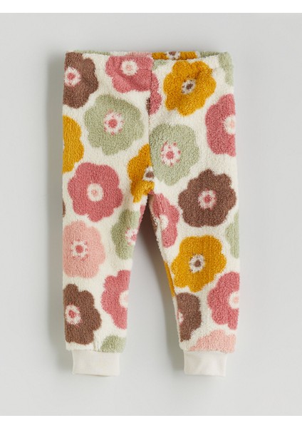 Yeni Sezon Çiçekli Desenli Kız Bebek Hırka ve Pantolon 2'li indirimleri