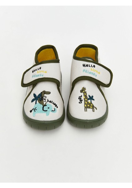 Yeni Sezon Baskılı Erkek Bebek Panduf modelleri