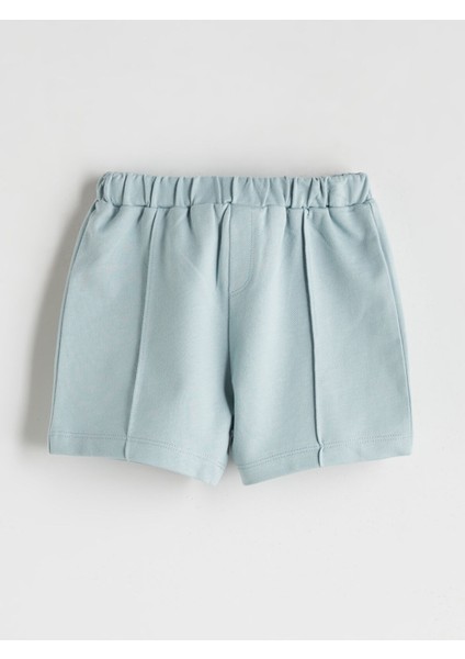 Yeni Sezon Beli Lastikli Erkek Bebek Şort 2'li fiyatları