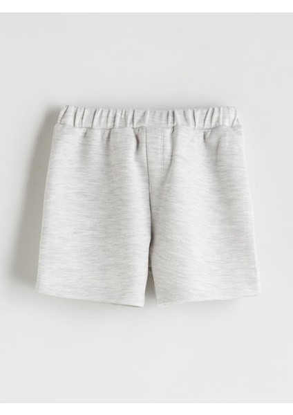 Yeni Sezon Beli Lastikli Erkek Bebek Şort 2'li fırsatları