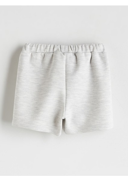 Yeni Sezon Beli Lastikli Erkek Bebek Şort 2'li indirimleri