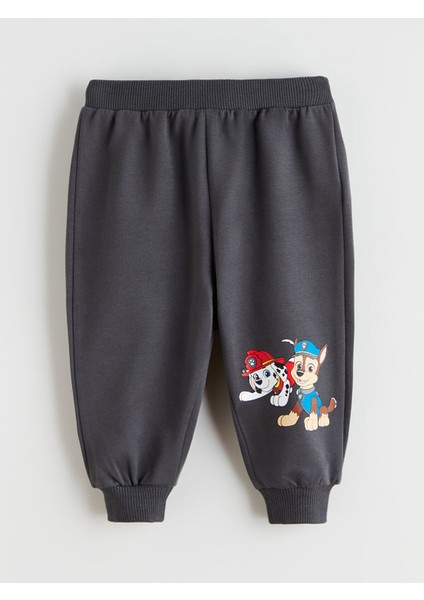 Yeni Sezon Bisiklet Yaka Paw Patrol Baskılı Erkek Bebek Sweatshirt ve Eşofman Alt fırsatları