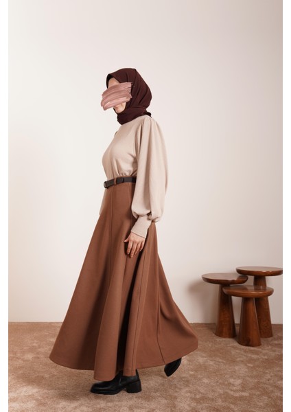 Kloş Kaşe Etek - Kahve fiyatları