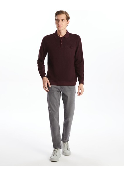 Yeni Sezon Polo Yaka Uzun Kollu Erkek Sweatshirt fiyatları