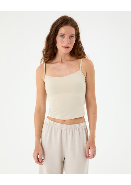 Krema Basic Askılı Atlet