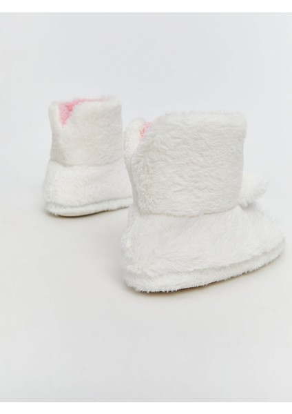 Yeni Sezon Hayvan Nakışlı Kız Bebek Ev Botu Panduf indirimleri