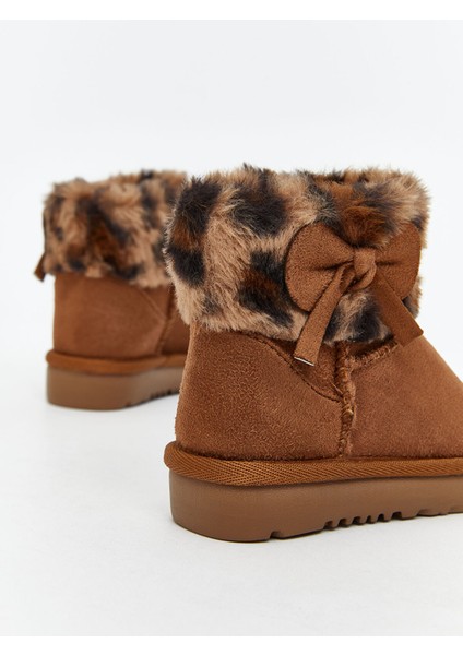 Yeni Sezon Süet Görünümlü Kız Bebek Bot indirimleri