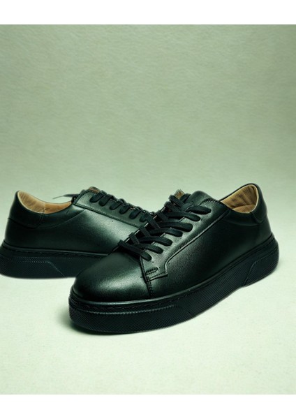 Erkek %100 Deri Esnek Taban Bağcıklı Casual Ayakkabı Sneaker fırsatları