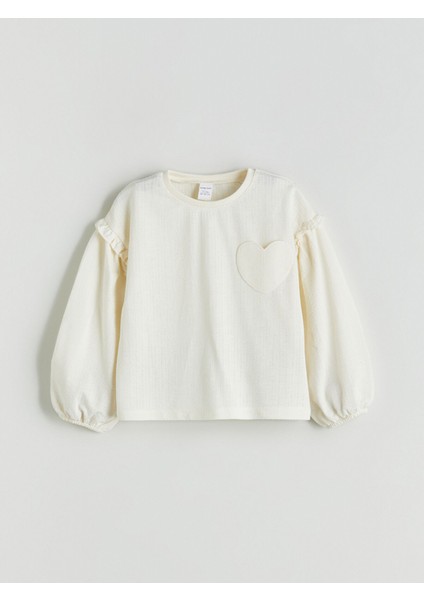 Yeni Sezon Bisiklet Yaka Kız Bebek Tişört ve Pantolon 2'li fiyatları