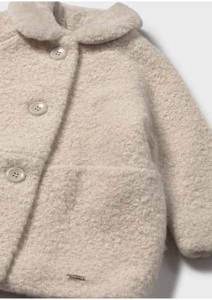 Kız Çocuk Kürklü Mont 2432 1/4 Yaş modelleri