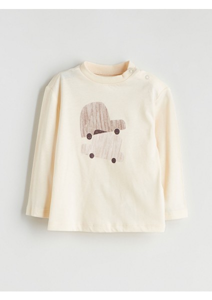 Yeni Sezon Bisiklet Yaka Baskılı Erkek Bebek 3'lü Takım modelleri