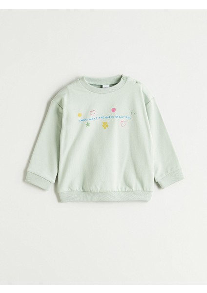 Yeni Sezon Kız Bebek Sweatshirt ve Eşofman Altı 2'li fiyatları