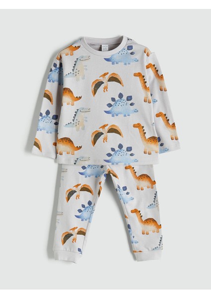 Yeni Sezon Baskılı Erkek Çocuk Pijama Takımı