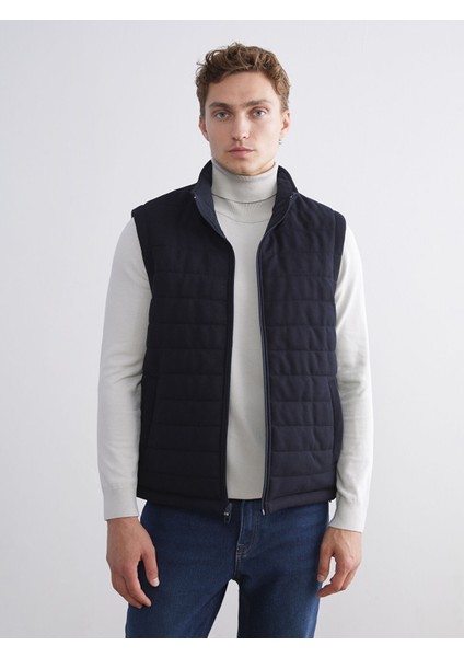 Yeni Sezon Çift Taraflı Dik Yaka Erkek Şişme Yelek fiyatları