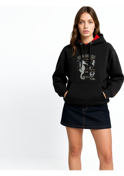 Sea Horse Anatomy Tasarım Sweatshirt, Erkek Sweatshirt, Kadın Sweatshirt modelleri