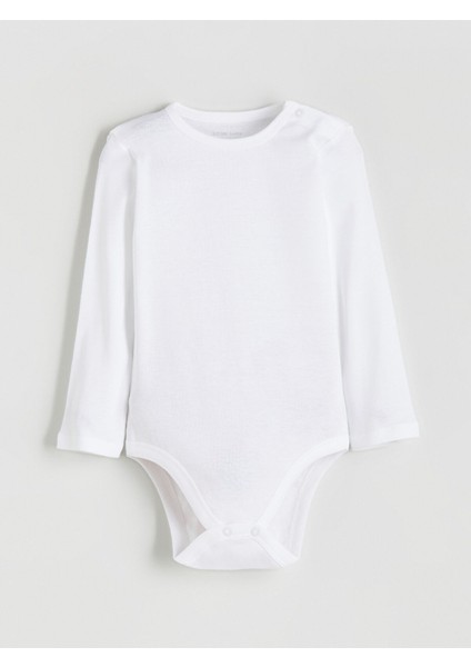 Yeni Sezon Bisiklet Yaka Erkek Bebek Çıtçıtlı Bodysuit 2'li fırsatları