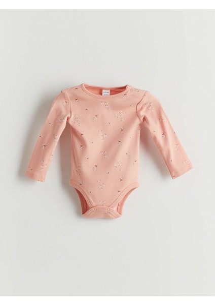 Yeni Sezon Çiçekli Kız Bebek Çıtçıtlı Body 2'li fiyatları