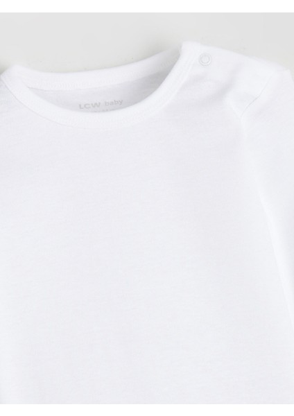 Yeni Sezon Bisiklet Yaka Erkek Bebek Çıtçıtlı Bodysuit 2'li indirimleri