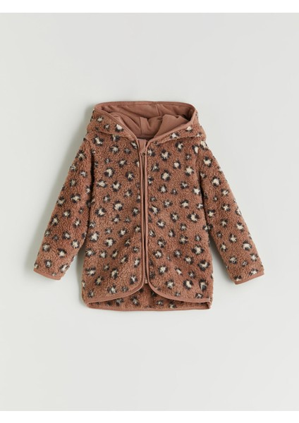 Yeni Sezon Leopar Desenli Kız Bebek Hırka ve Pantolon 2'li fiyatları