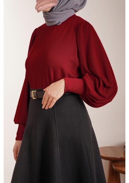 Kloş Kaşe Etek - Siyah fırsatları