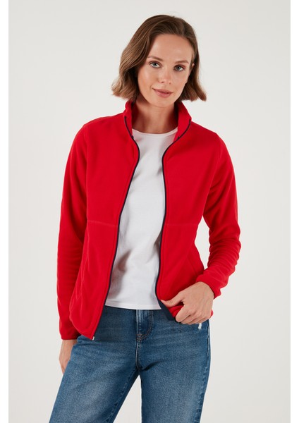 Slim Fit Anti-Pilling Tüylenme Yapmayan Fermuarlı 2'li Paket Polar Hırka Bayan Hırka 5907012S2 fiyatları