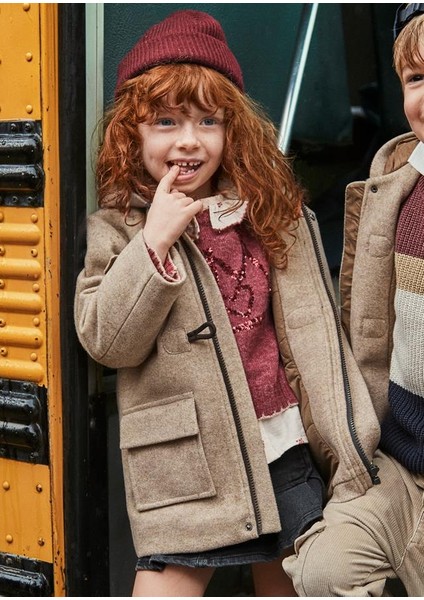 Erkek Çocuk Trench Stil Mont 4423 4/10 Yaş fırsatları