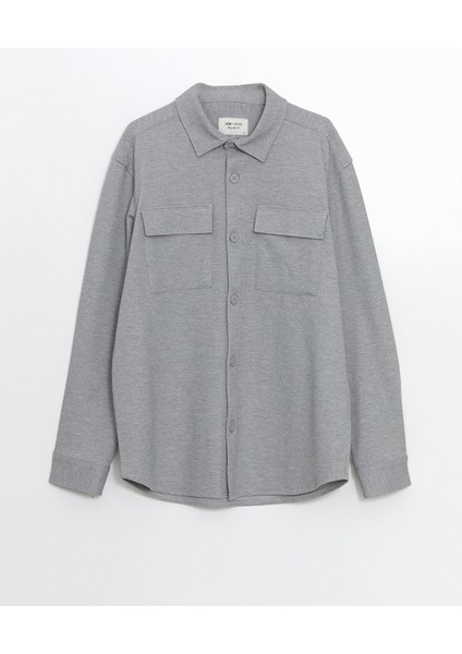 Yeni Sezon Regular Fit Uzun Kollu Erkek Gömlek Ceket indirimleri