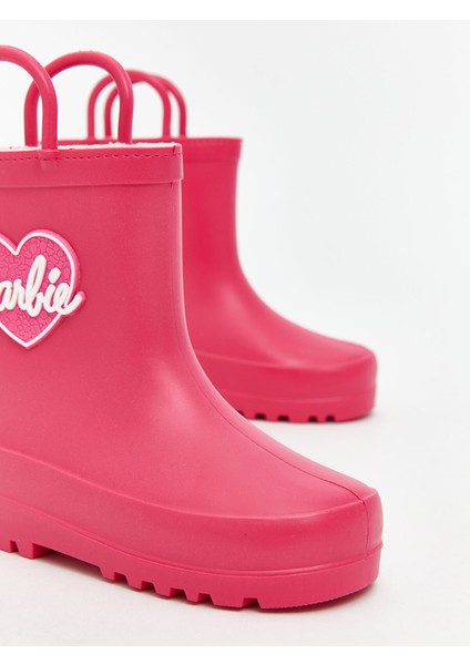 Yeni Sezon Barbie Baskılı Kız Bebek Yağmur Botu modelleri