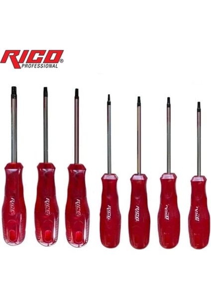 Rıco Torx Uçlu Tornavida Takımı Kraft Seri 7 Parça