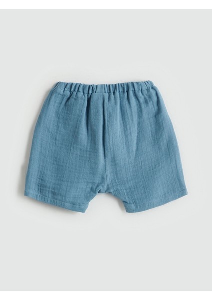 Yeni Sezon Organik Kumaş Erkek Bebek Çıtçıtlı Body ve Şort 2'li indirimleri